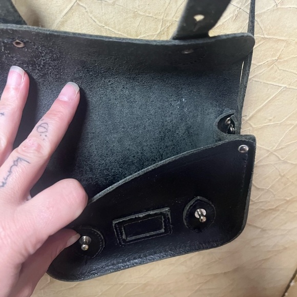 The Cambridge Satchel Company "The Tiny" Crossbody  Black - Picture 3 of 5